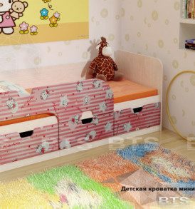 Детская кровать «Минима с ящиками 1,86м»