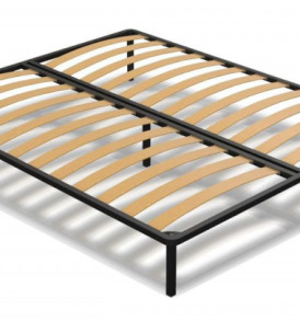 Мебель для спальни «Гавана» кровать-1.60+ортопед на опорах (венге Цаво/акрил белый)